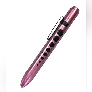 Prestige Medical Soft LED Pupil Gauge Penlight Rose